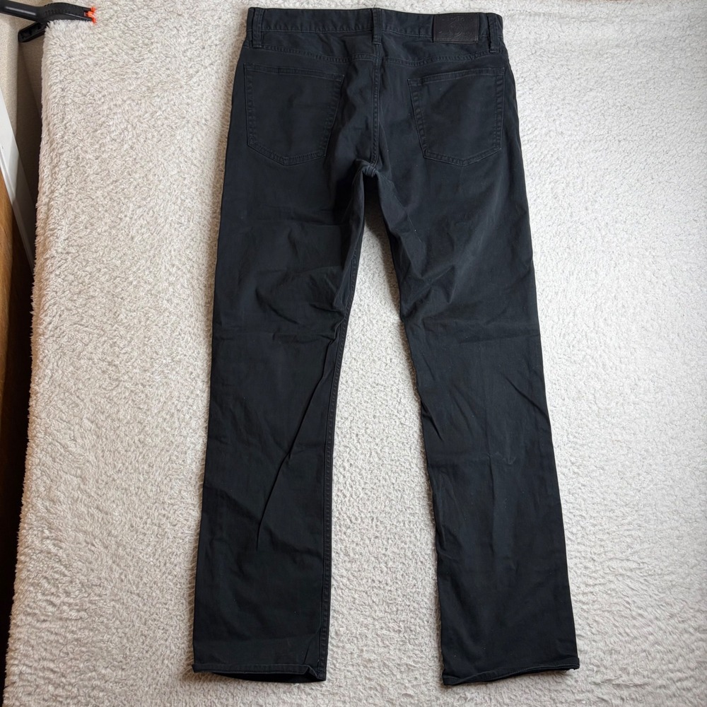 Polo Ralph Lauren Varick Slim Straight Black Pants Mens 33x32 (34x31) Stretch